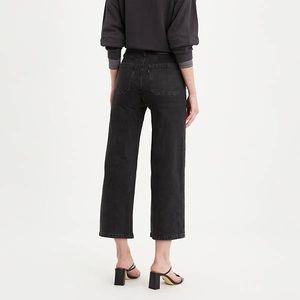 Mile high cropped wide leg Levi’s